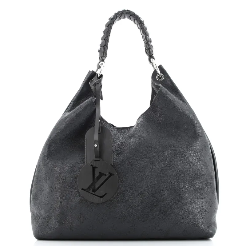 Pre-Loved Louis Vuitton Carmel Hobo Mahina Leather sold by Zulily