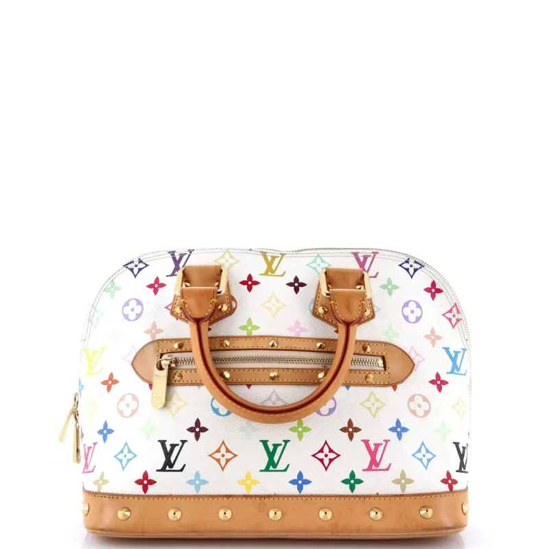 Pre-Loved Louis Vuitton Alma Handbag Monogram Multicolor PM sold by Zulily