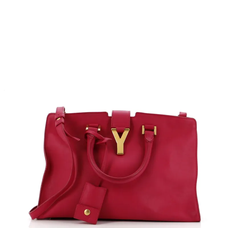 Pre-Loved Saint Laurent Classic Y Cabas Leather Small sold by Zulily