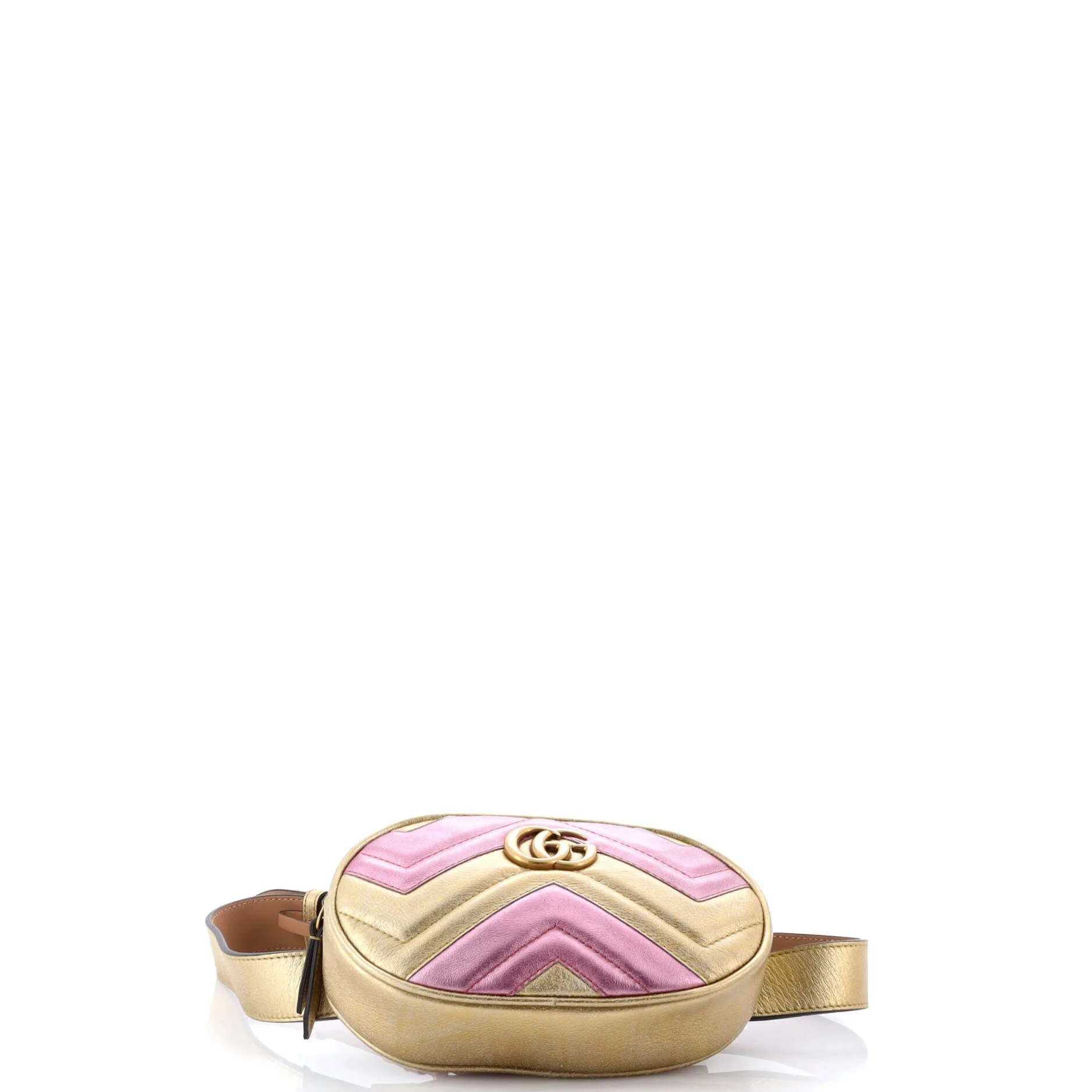 Pre-Loved Gucci GG Marmont Belt Bag Matelasse Leather sold by Zulily product image thumbnail 4