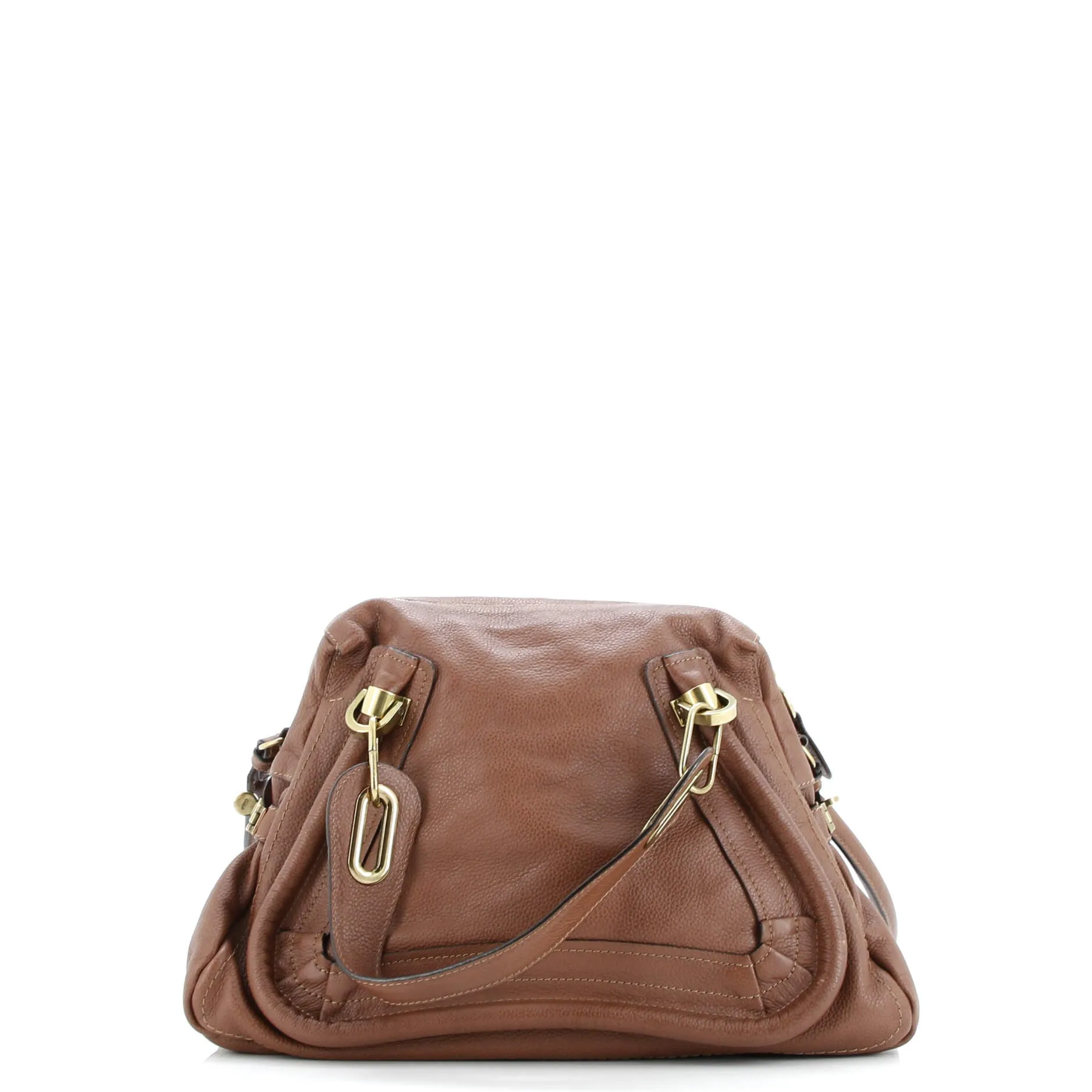 Pre-Loved Chloe Paraty Top Handle Bag Leather Medium sold by Zulily product image thumbnail 3
