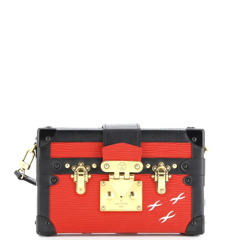 Pre-Loved Louis Vuitton Petite Malle Handbag Epi Leather sold by Zulily