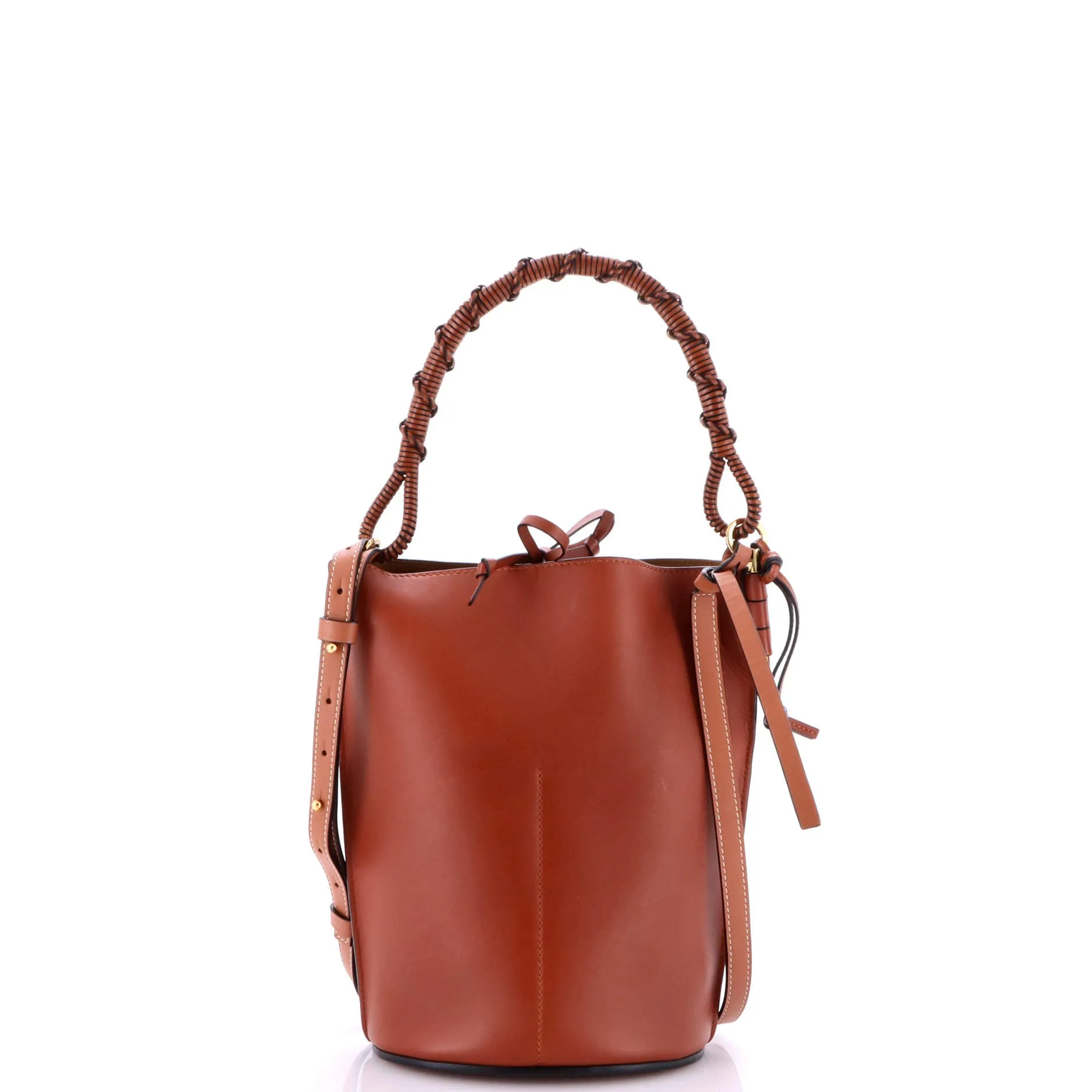 Pre-Loved Loewe Gate Top Handle Bucket Bag Leather Medium sold by Zulily product image thumbnail 3
