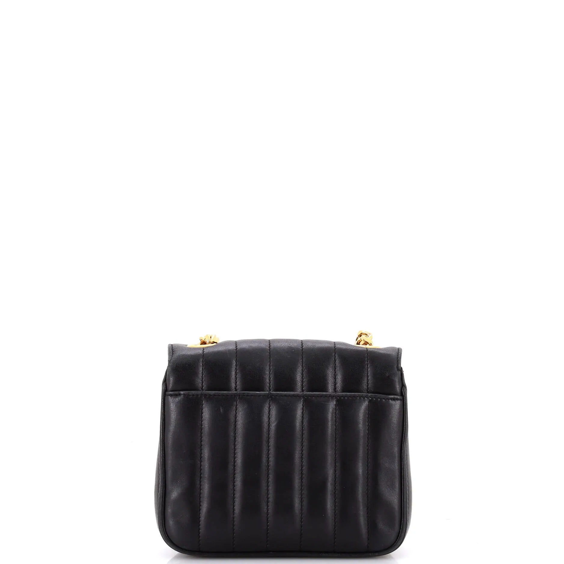 Pre-Loved Saint Laurent Vicky Crossbody Bag Vertical Quilted Leather Small sold by Zulily product image thumbnail 3