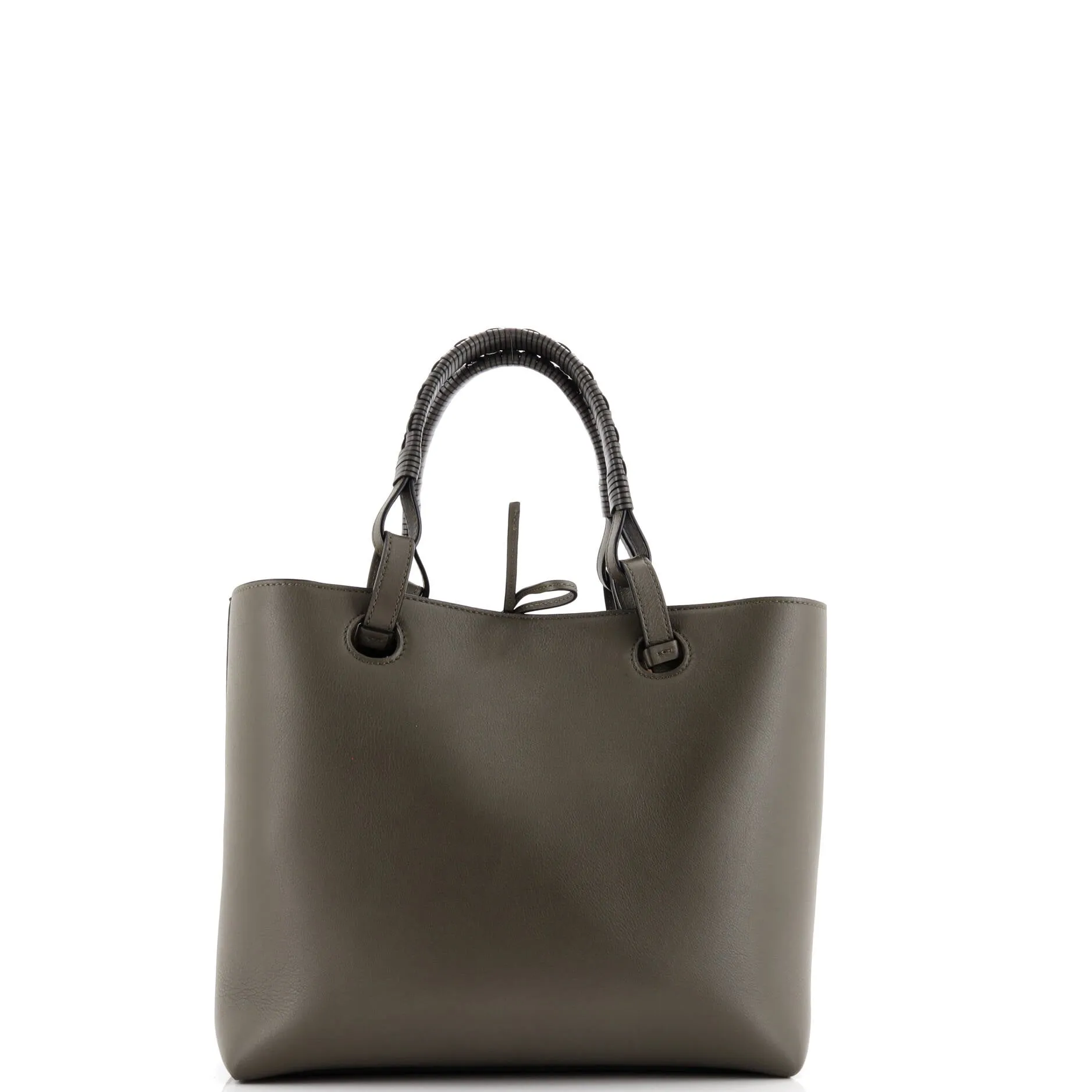 Pre-Loved Loewe Anagram Tote Leather Small sold by Zulily product image thumbnail 3