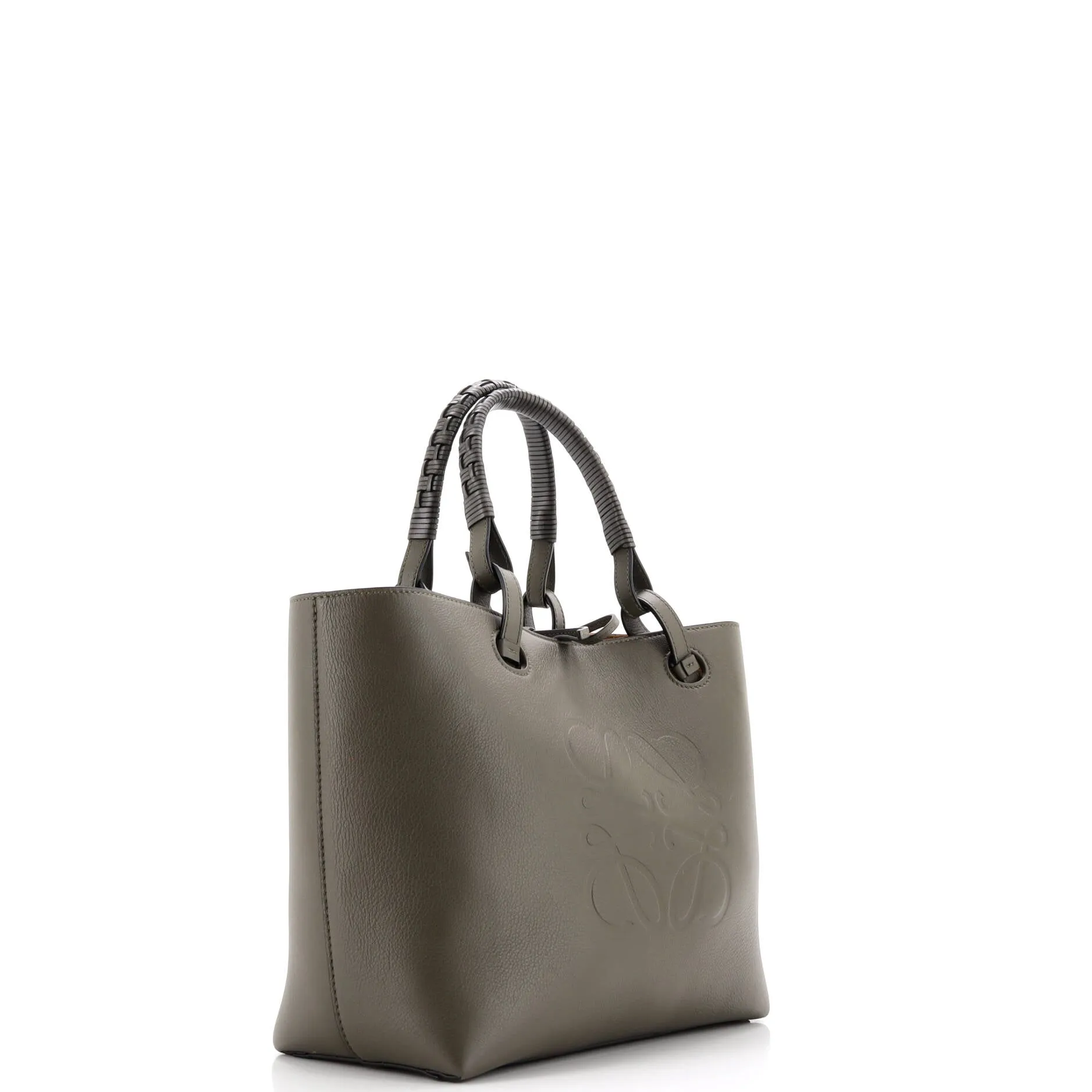 Pre-Loved Loewe Anagram Tote Leather Small sold by Zulily product image thumbnail 2