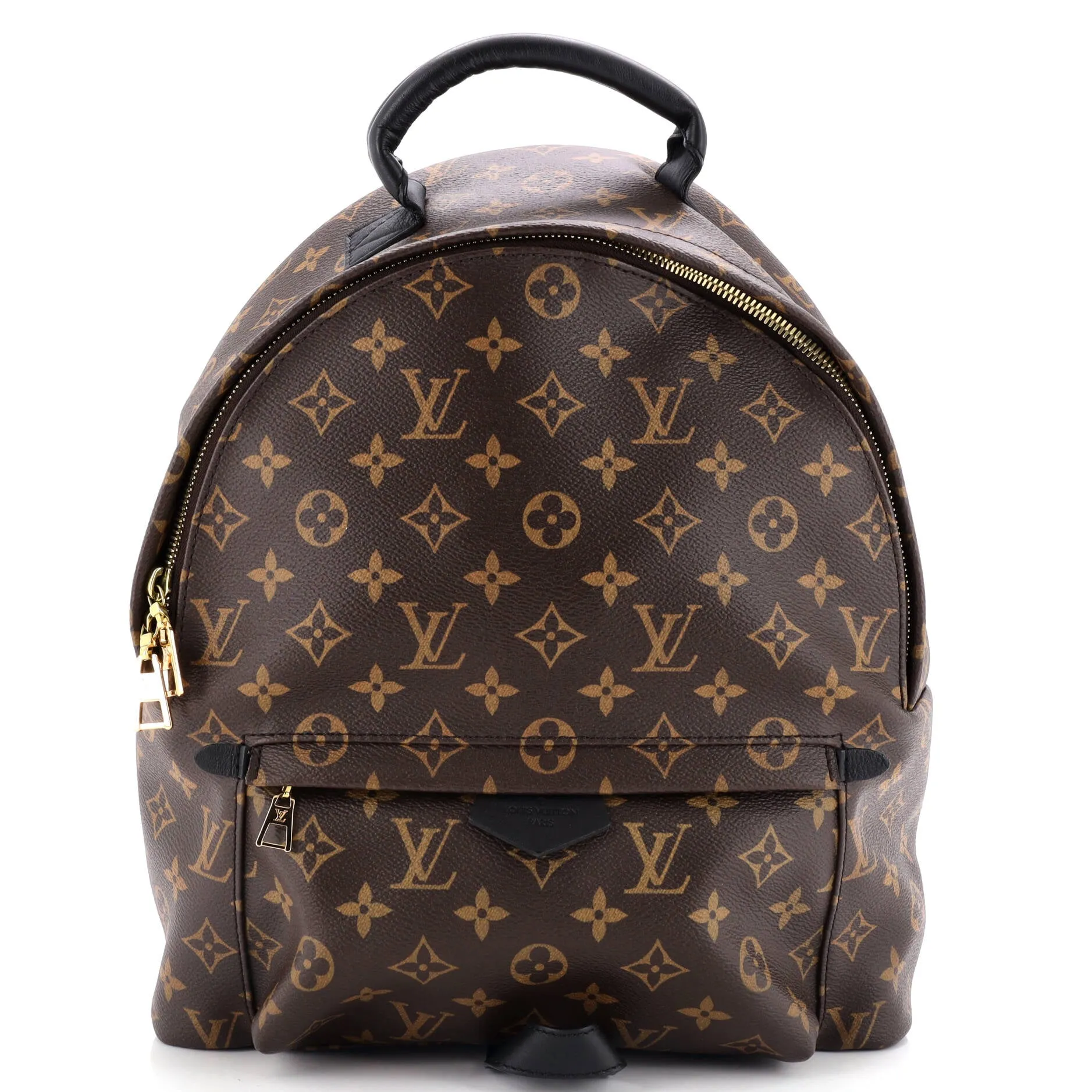Pre-Loved Louis Vuitton Palm Springs Backpack Monogram Canvas MM sold by Zulily