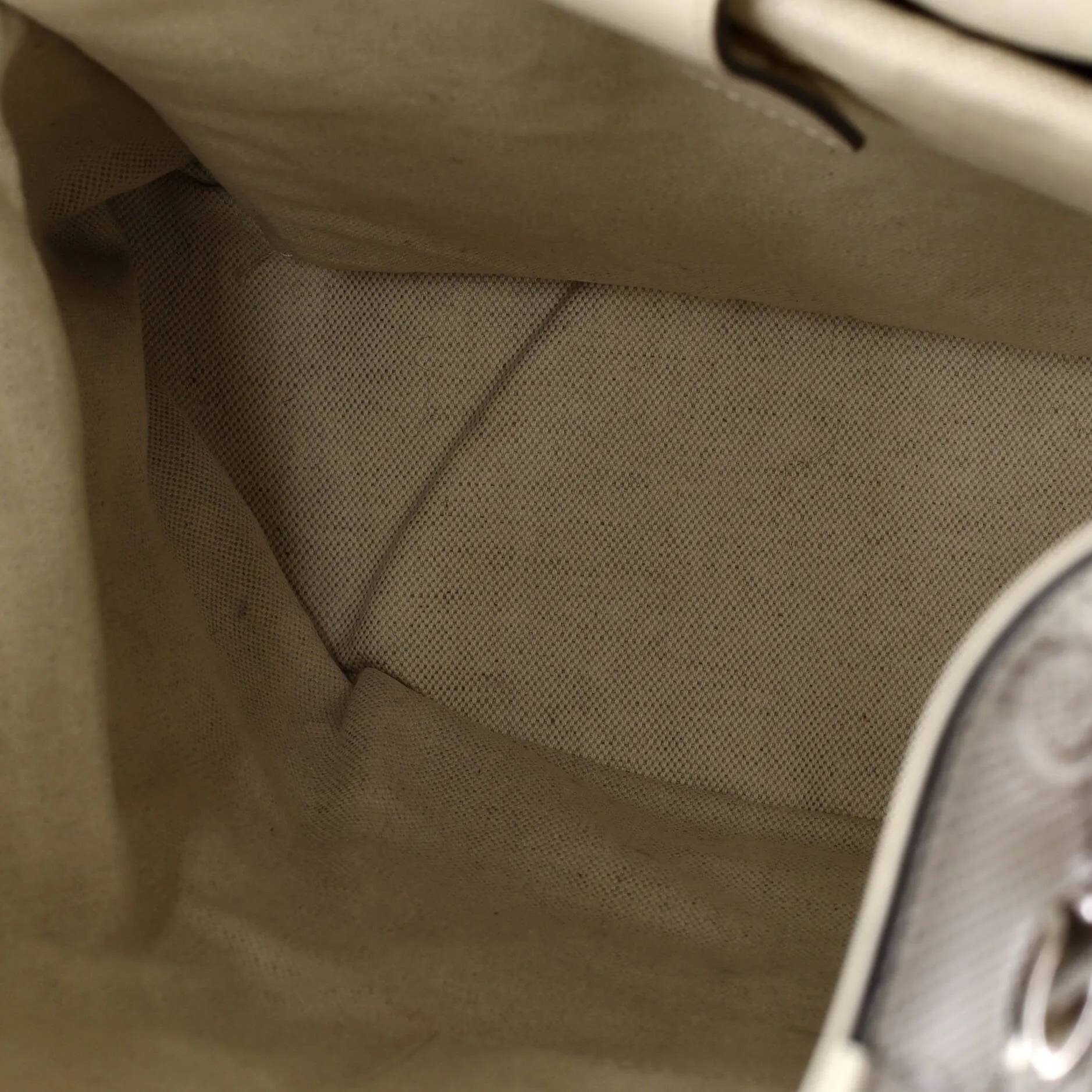 Pre-Loved Gucci Double Buckle Backpack GG Embossed Perforated Leather Large sold by Zulily product image thumbnail 5