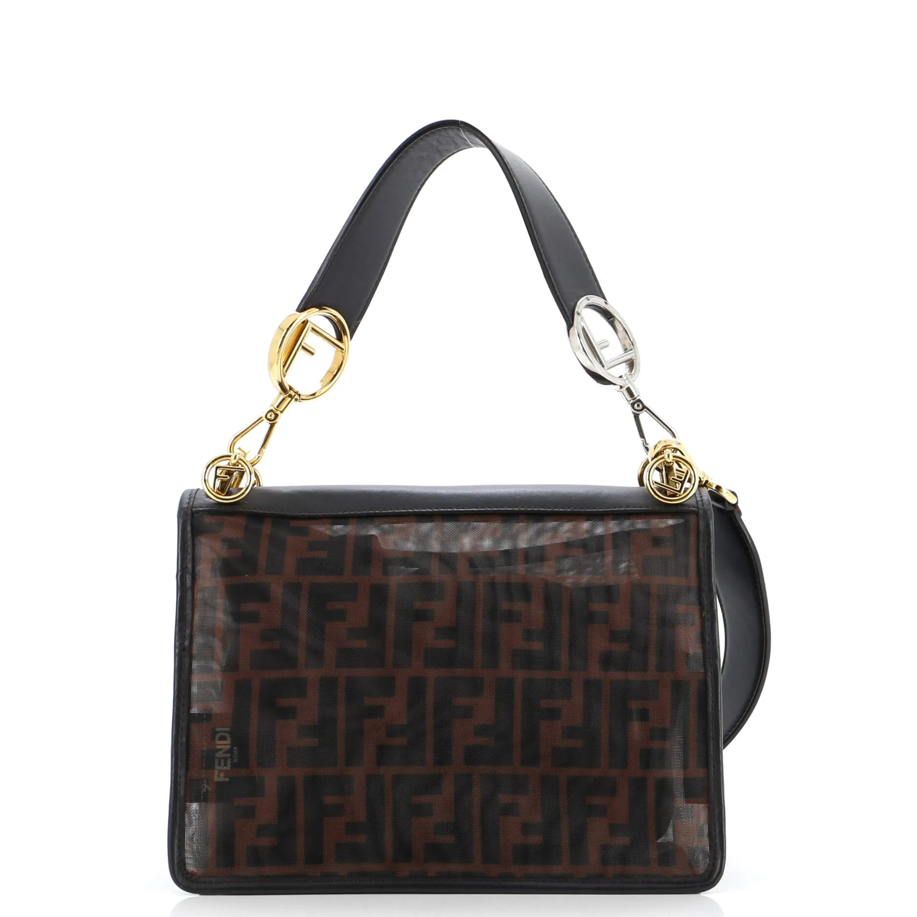 Pre-Loved Fendi Kan I F Shoulder Bag Zucca Mesh Medium sold by Zulily product image thumbnail 3