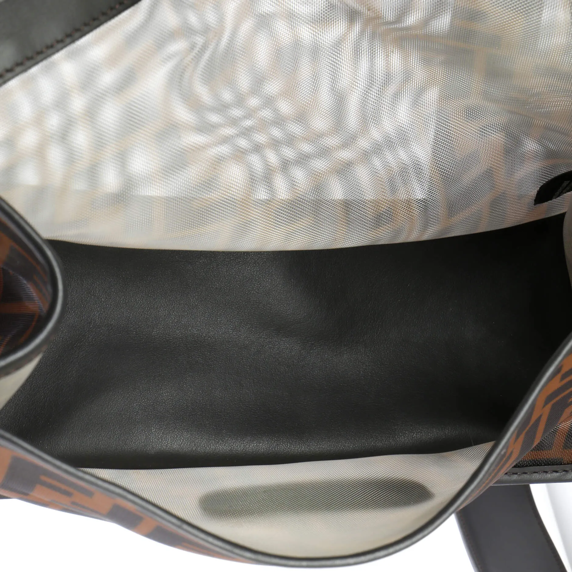 Pre-Loved Fendi Kan I F Shoulder Bag Zucca Mesh Medium sold by Zulily product image thumbnail 5