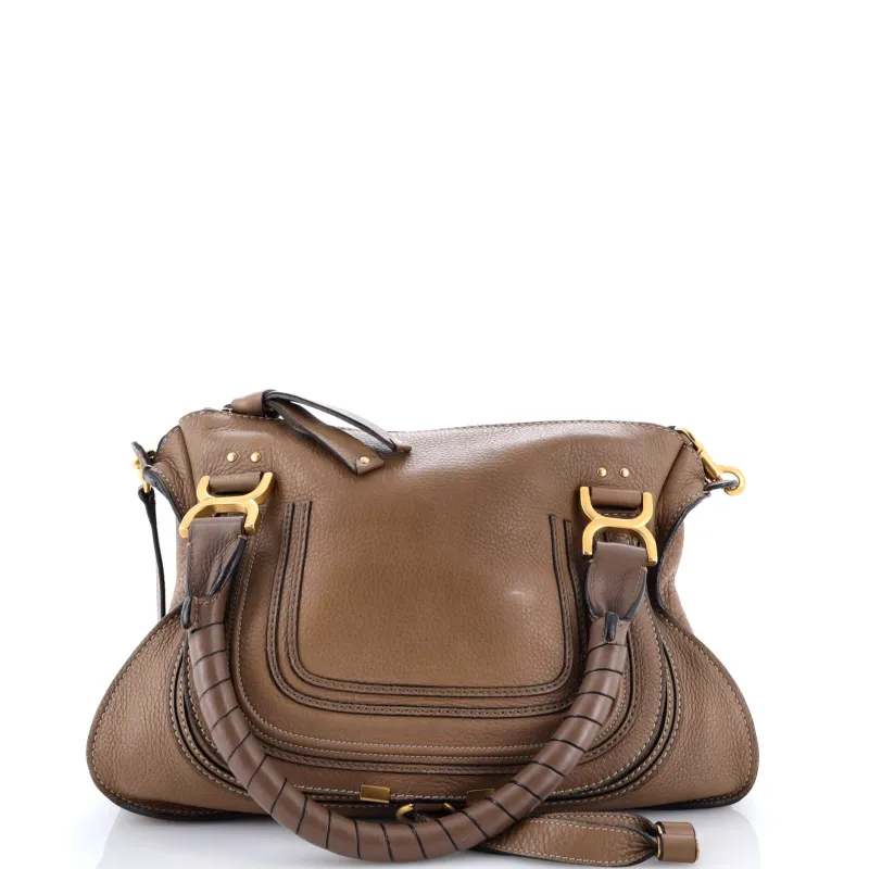 Pre-Loved Chloe Marcie Satchel Leather Small sold by Zulily