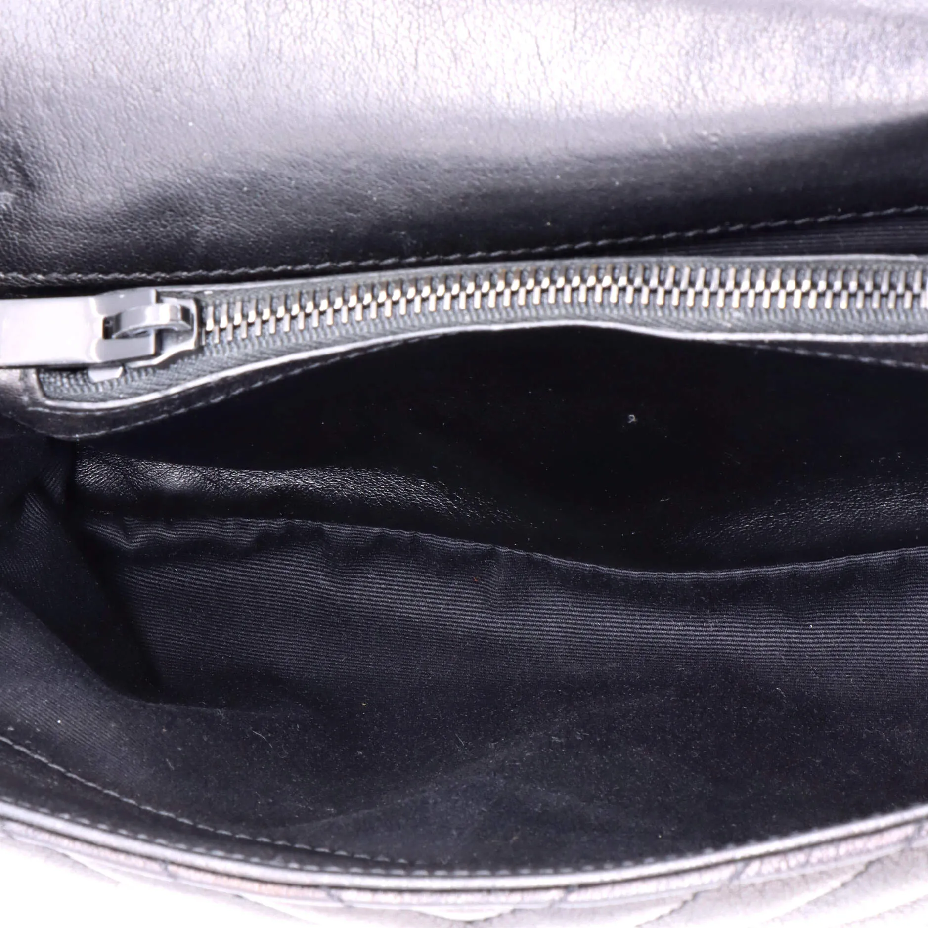 Pre-Loved Saint Laurent Classic Monogram College Bag Matelasse Chevron Leather Medium sold by Zulily product image thumbnail 5