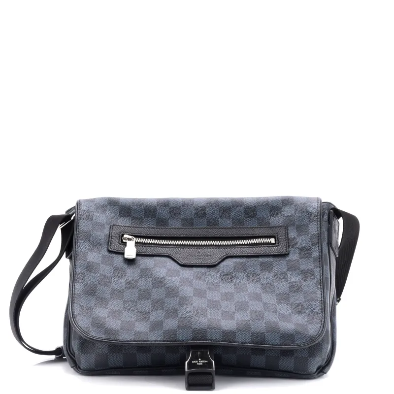 Pre-Loved Louis Vuitton Matchpoint Messenger Damier Cobalt sold by Zulily