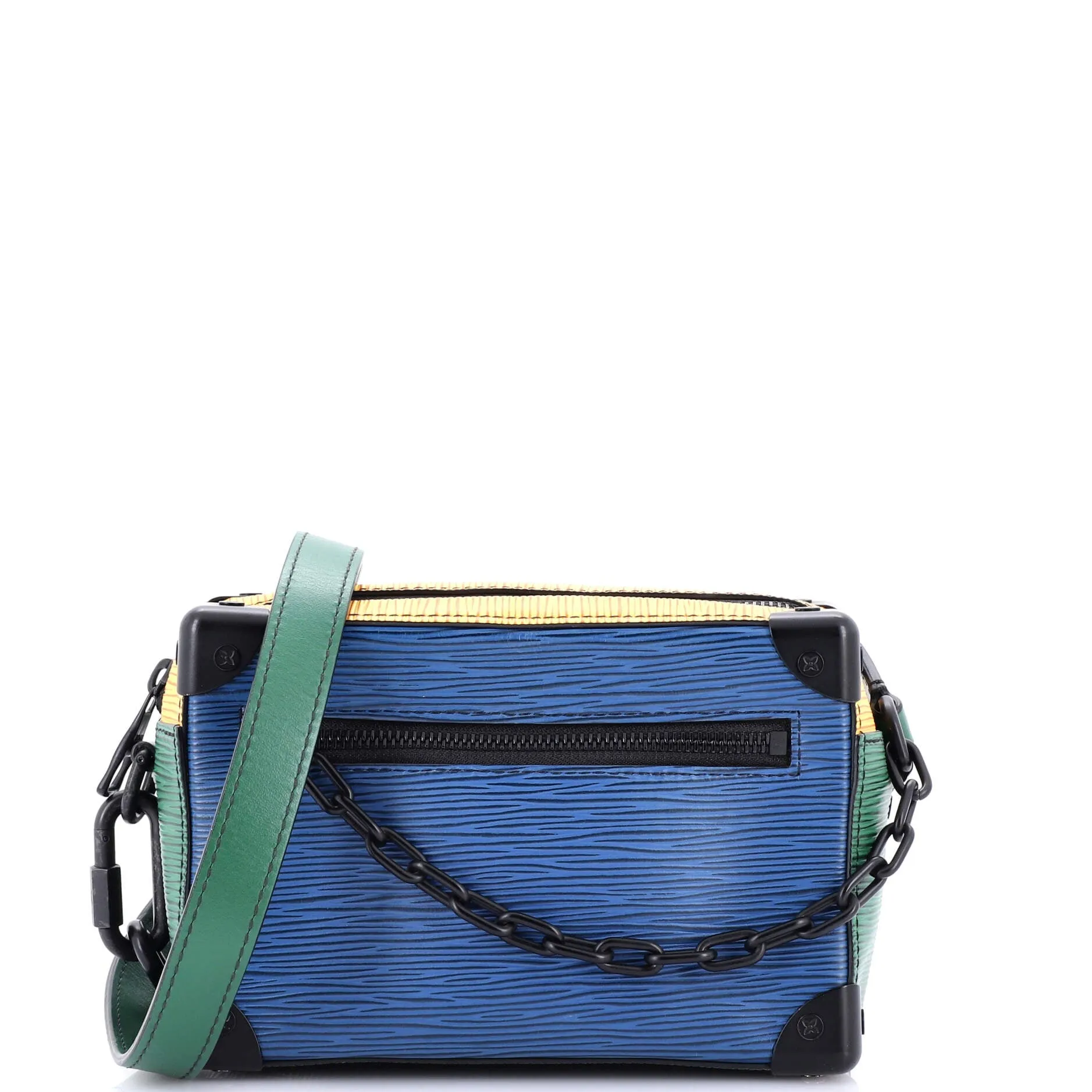 Pre-Loved Louis Vuitton Soft Trunk Bag Colorblock Epi Leather Mini sold by Zulily