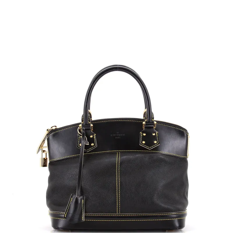 Pre-Loved Louis Vuitton Suhali Lockit Handbag Leather PM sold by Zulily