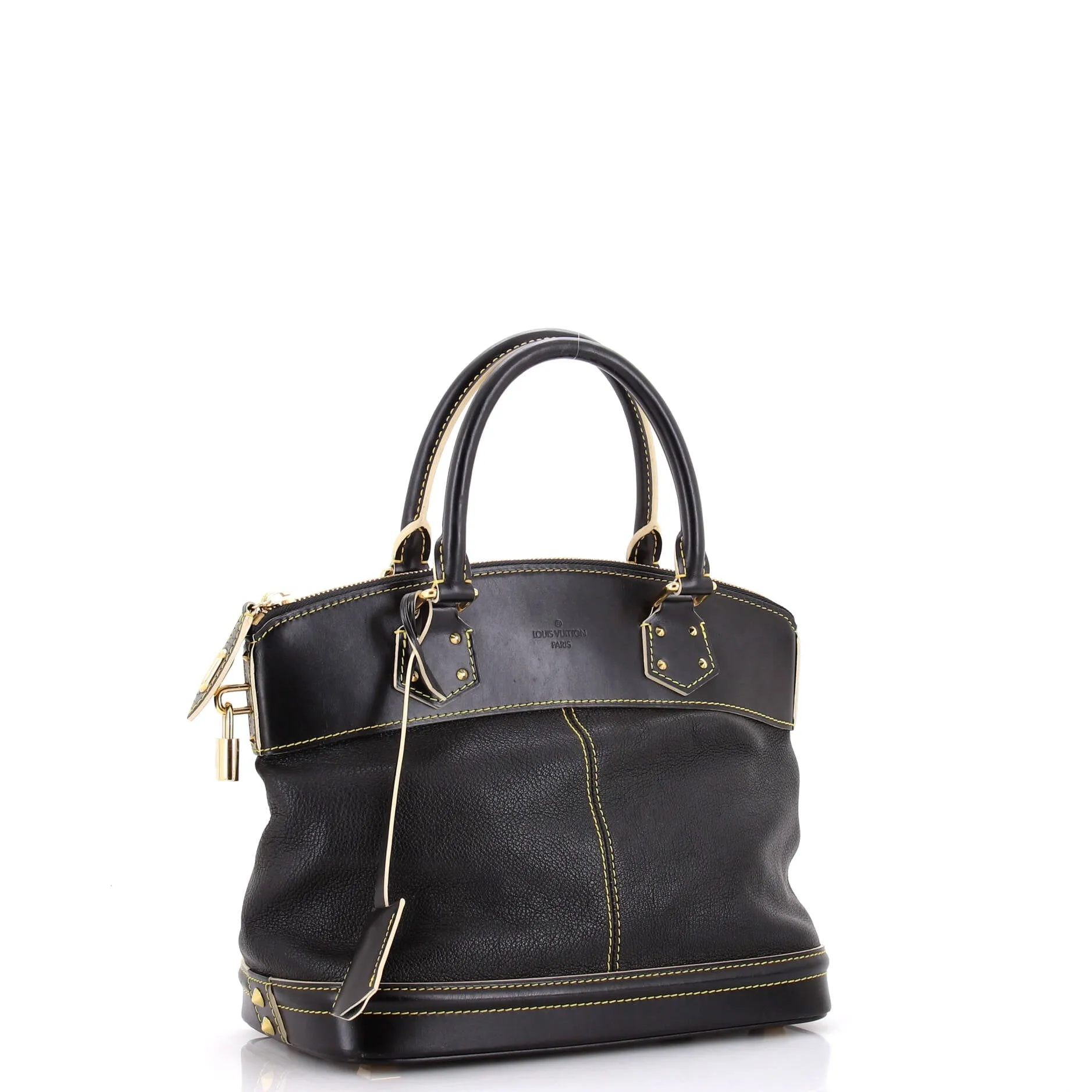 Pre-Loved Louis Vuitton Suhali Lockit Handbag Leather PM sold by Zulily product image thumbnail 2