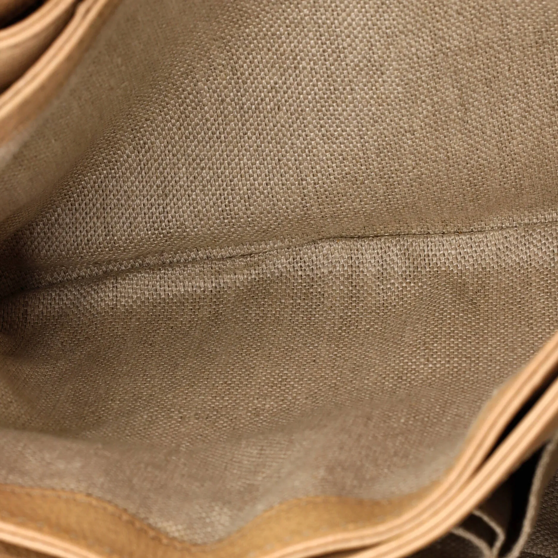Pre-Loved Gucci Marrakech Messenger Bag GG Canvas with Leather Medium sold by Zulily product image thumbnail 5