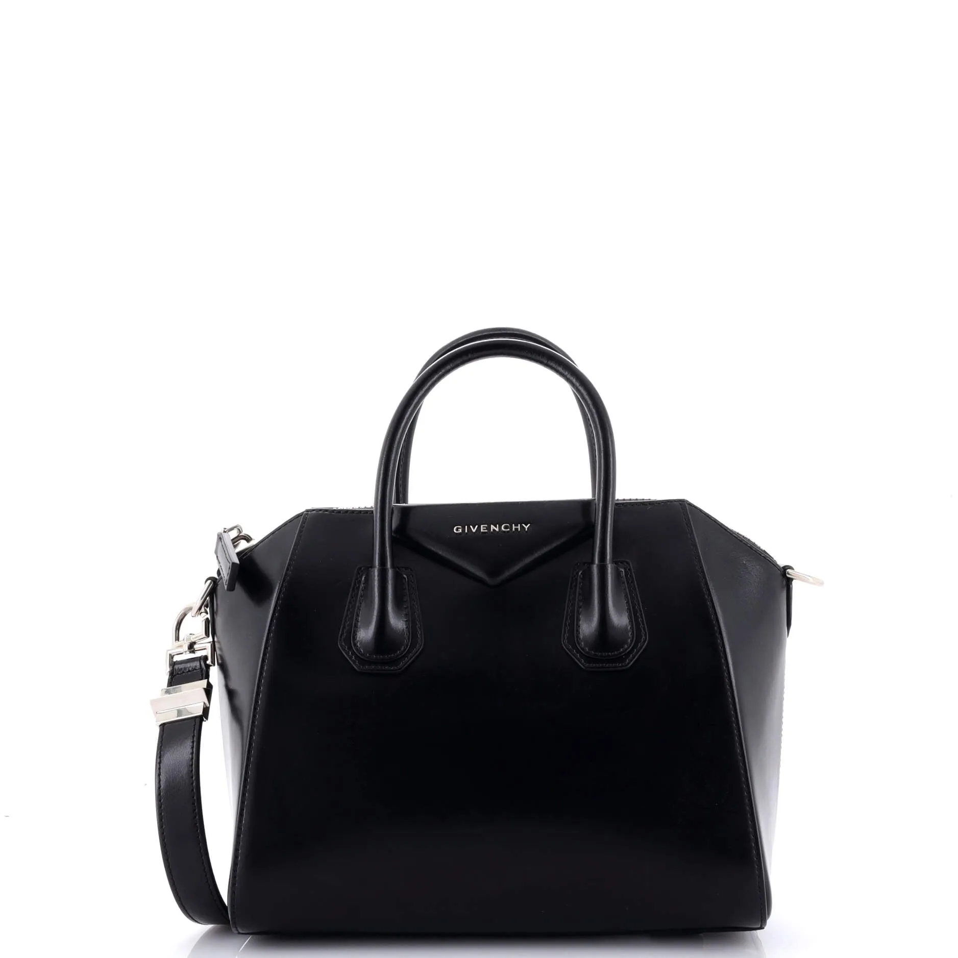 Pre-Loved Givenchy Antigona Bag Glazed Leather Small sold by Zulily