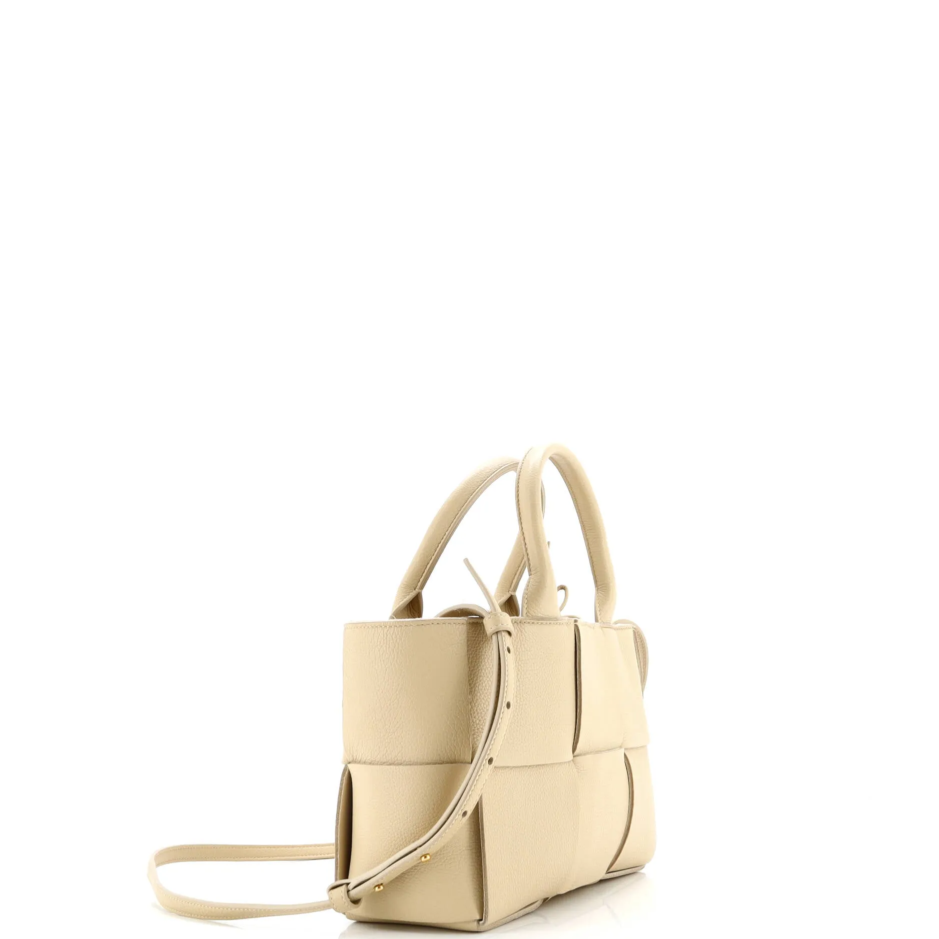 Pre-Loved Bottega Veneta Arco Tote Maxi Intrecciato Leather Mini sold by Zulily product image thumbnail 3