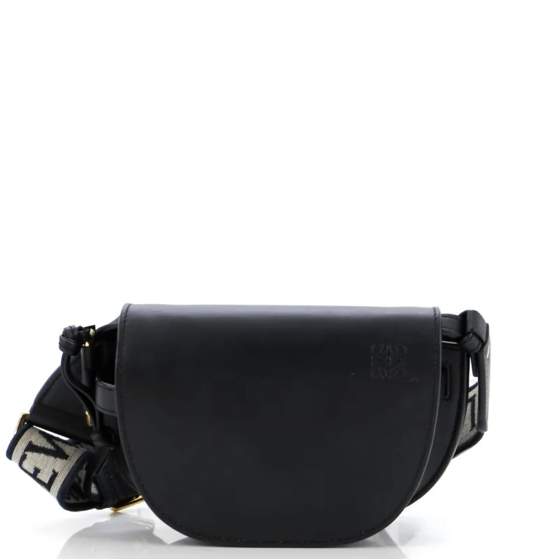 Pre-Loved Loewe Gate Dual Shoulder Bag Leather Mini sold by Zulily