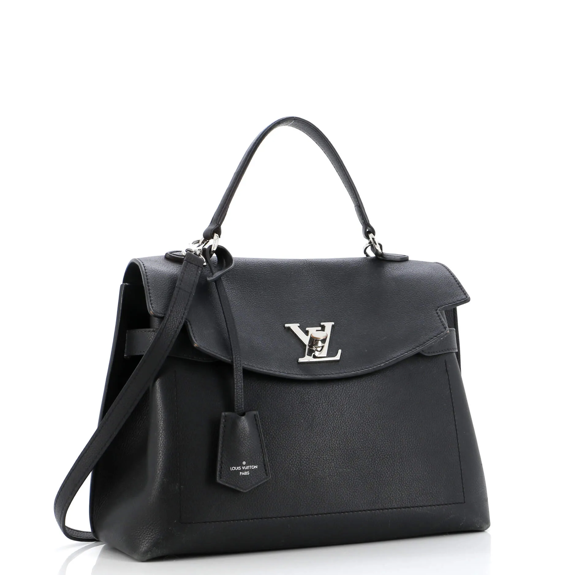 Pre-Loved Louis Vuitton Lockme Ever Handbag Leather MM sold by Zulily product image thumbnail 2