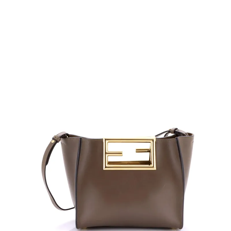 Pre-Loved Fendi Way Tote Leather Small sold by Zulily