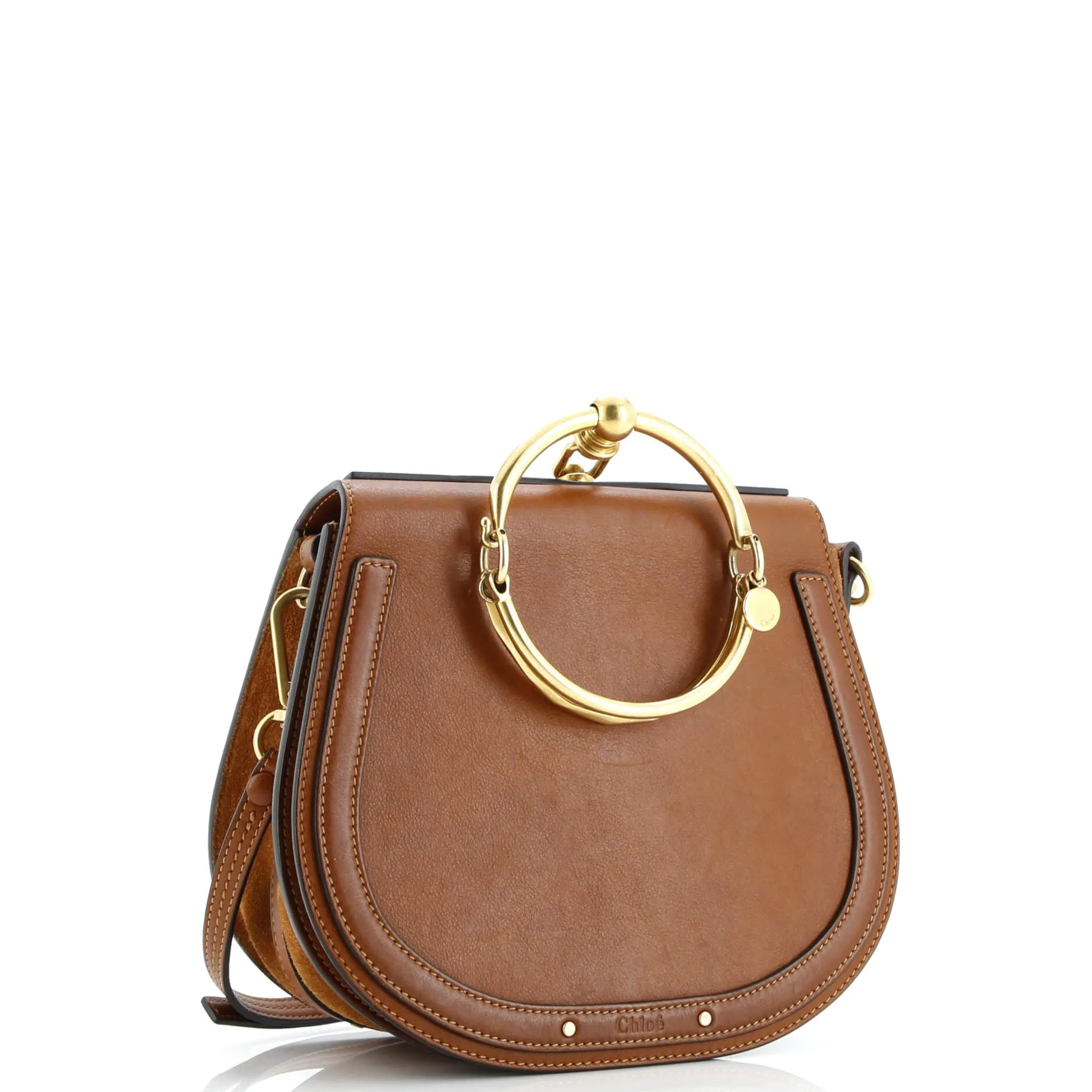 Pre-Loved Chloe Nile Crossbody Bag Leather Medium sold by Zulily product image thumbnail 2