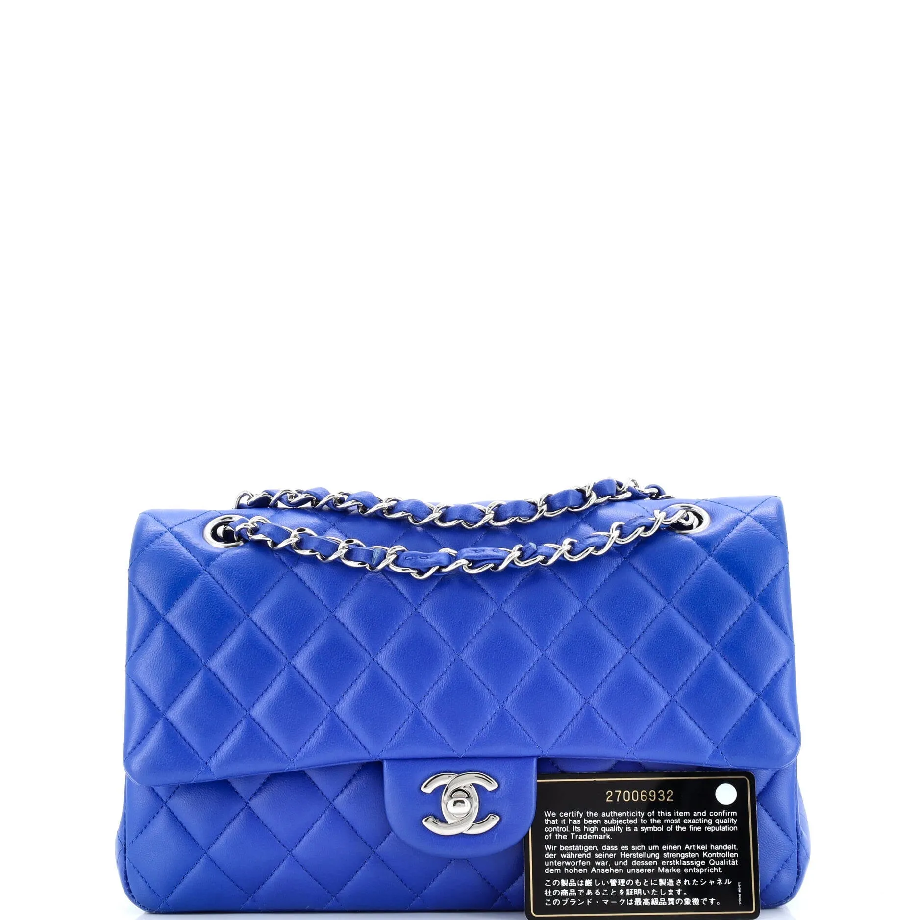 Pre-Loved Chanel Classic Double Flap Bag Quilted Lambskin Medium sold by Zulily product image thumbnail 2