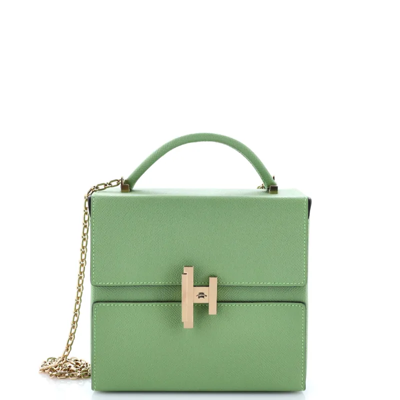 Pre-Loved Hermes Cinhetic Top Handle Bag Epsom sold by Zulily
