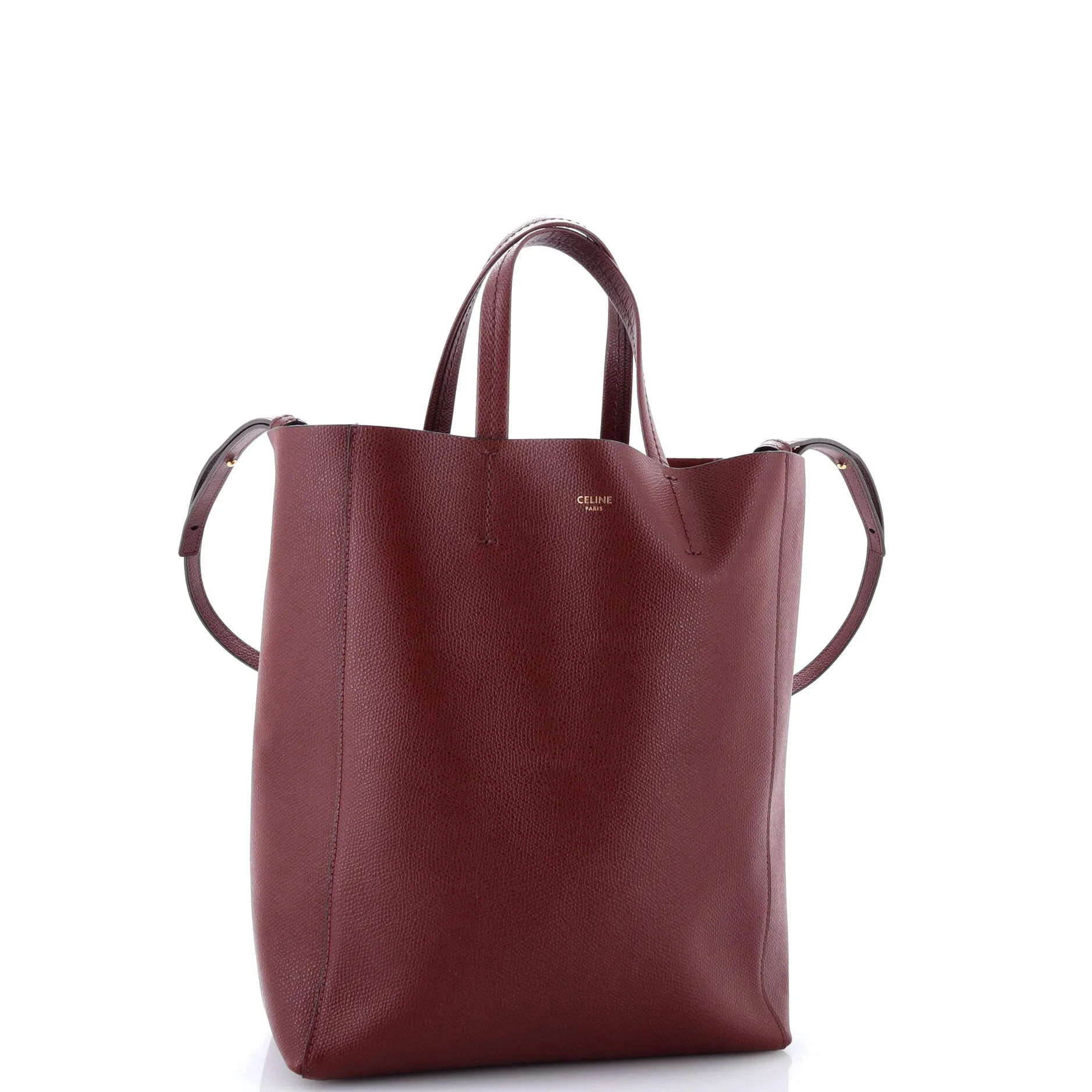 Pre-Loved Celine Vertical Cabas Tote Grained Calfskin Small sold by Zulily product image thumbnail 2