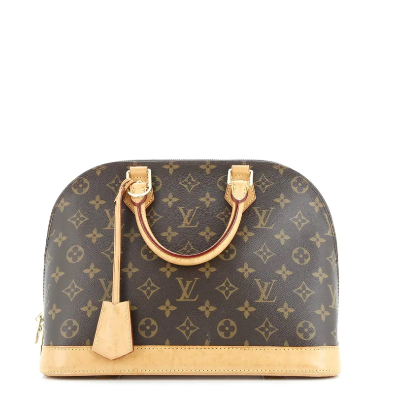 Pre-Loved Louis Vuitton Alma Handbag Monogram Canvas PM sold by Zulily