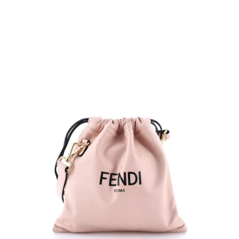 Pre-Loved Fendi Pack Pouch Crossbody Bag Leather Small sold by Zulily