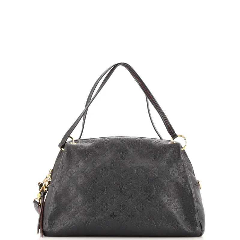 Pre-Loved Louis Vuitton Ponthieu Handbag Monogram Empreinte Leather PM sold by Zulily