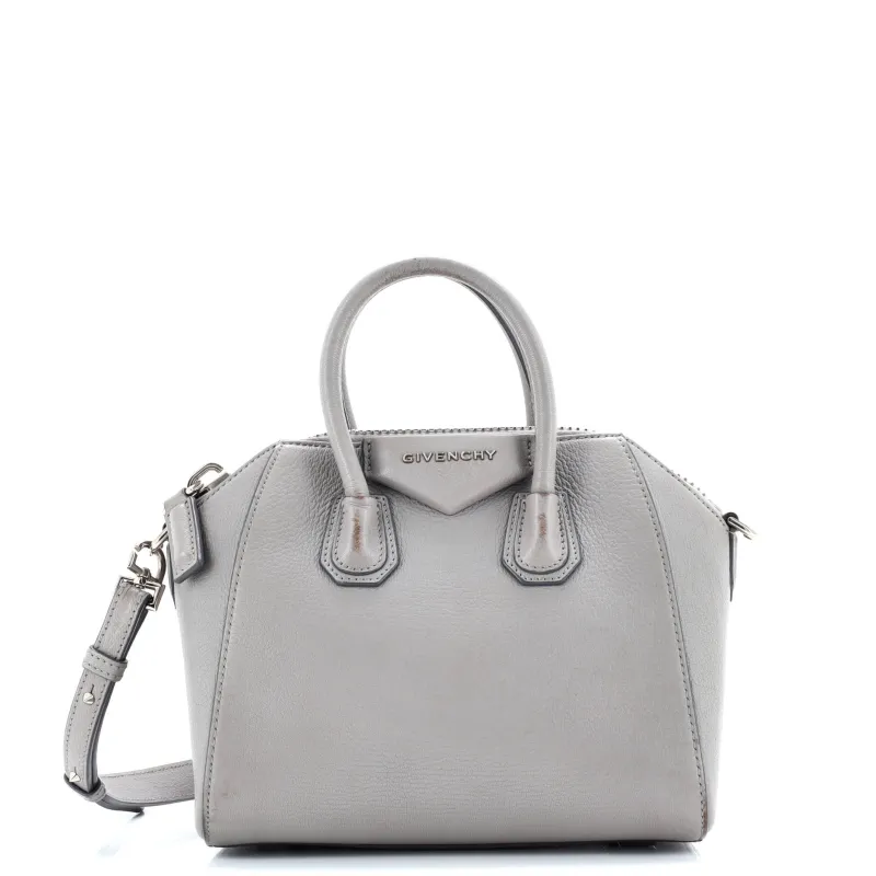 Pre-Loved Givenchy Antigona Bag Leather Mini sold by Zulily