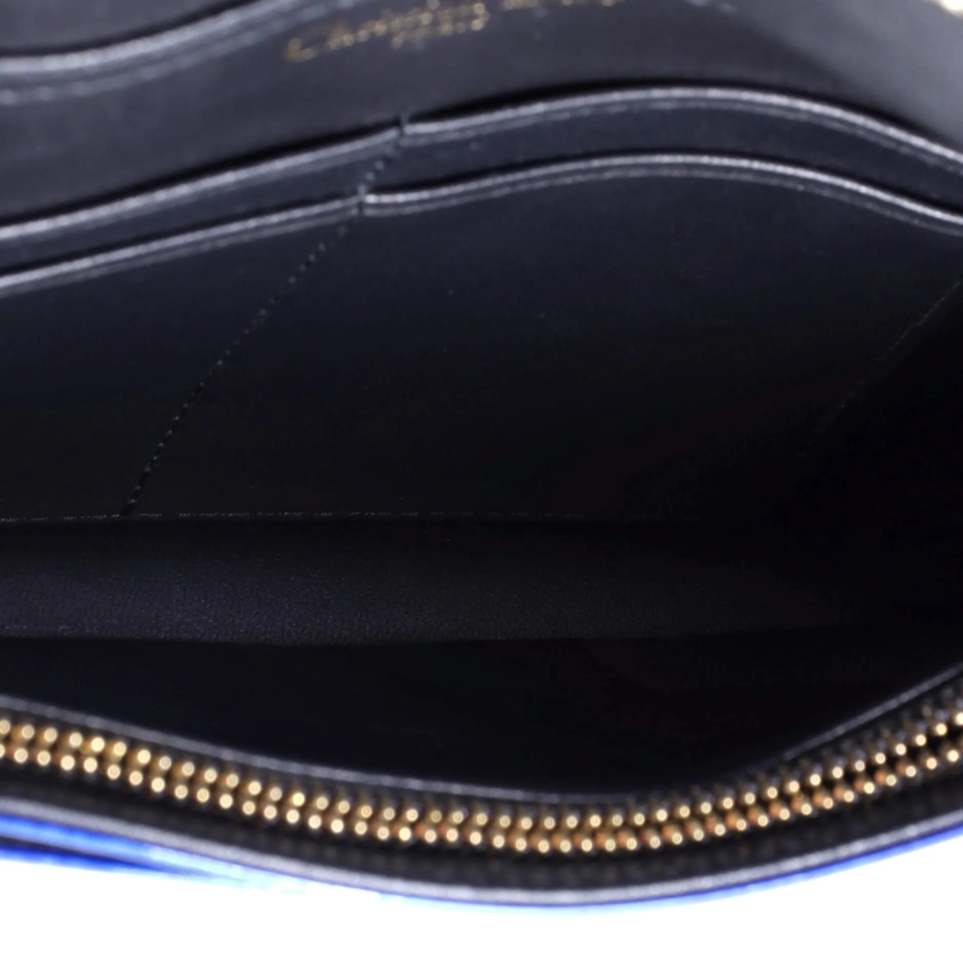 Pre-Loved Christian Dior Diorama Wallet on Chain Cannage Embossed Calfskin sold by Zulily product image thumbnail 5