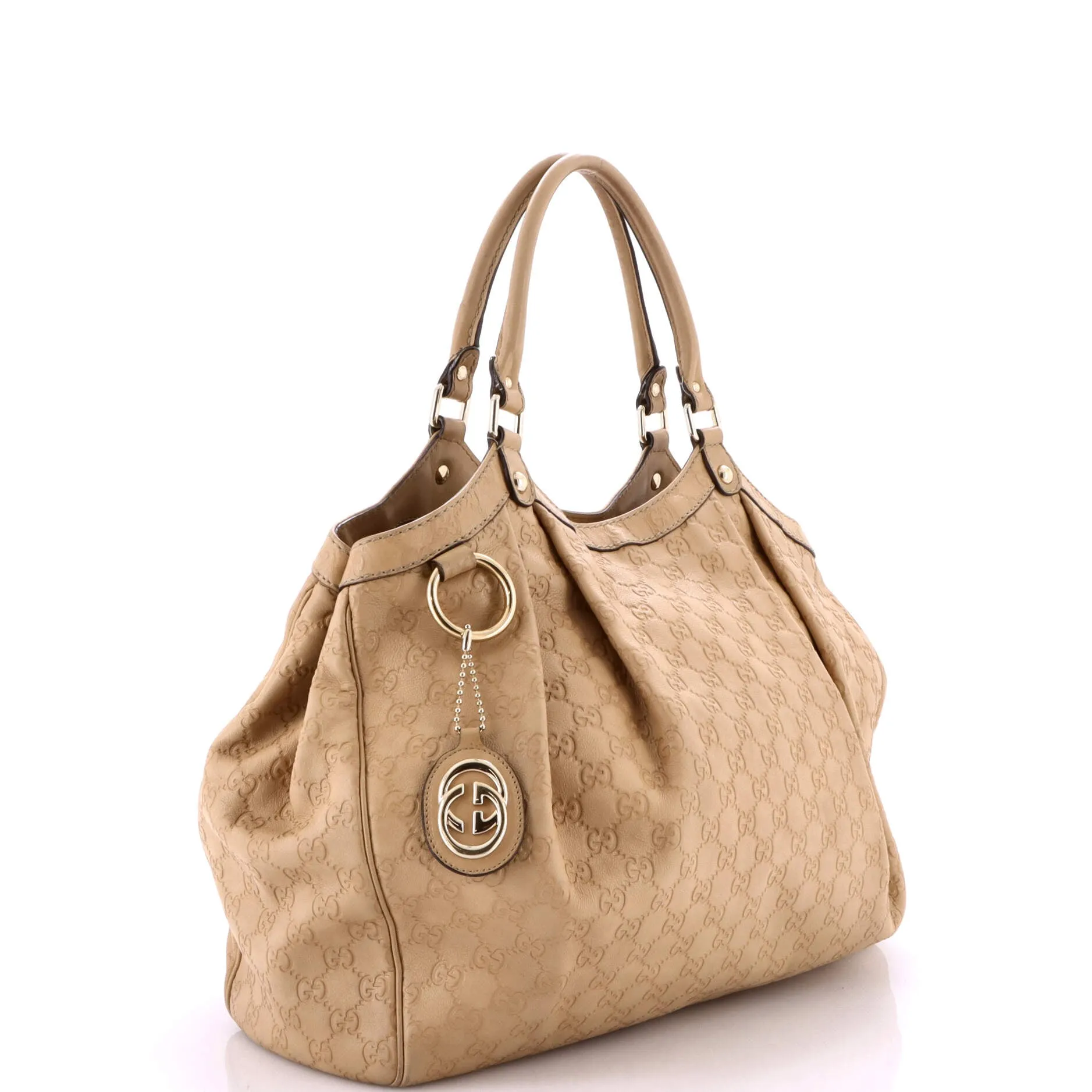 Pre-Loved Gucci Sukey Tote Guccissima Leather Large sold by Zulily product image thumbnail 2