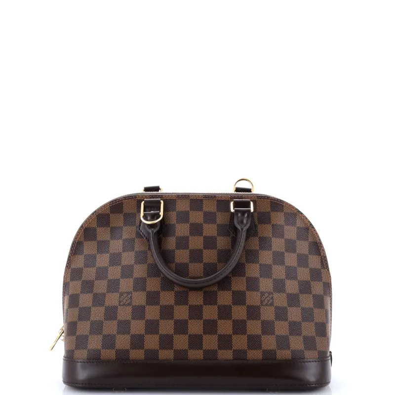 Pre-Loved Louis Vuitton Alma Handbag Damier PM sold by Zulily