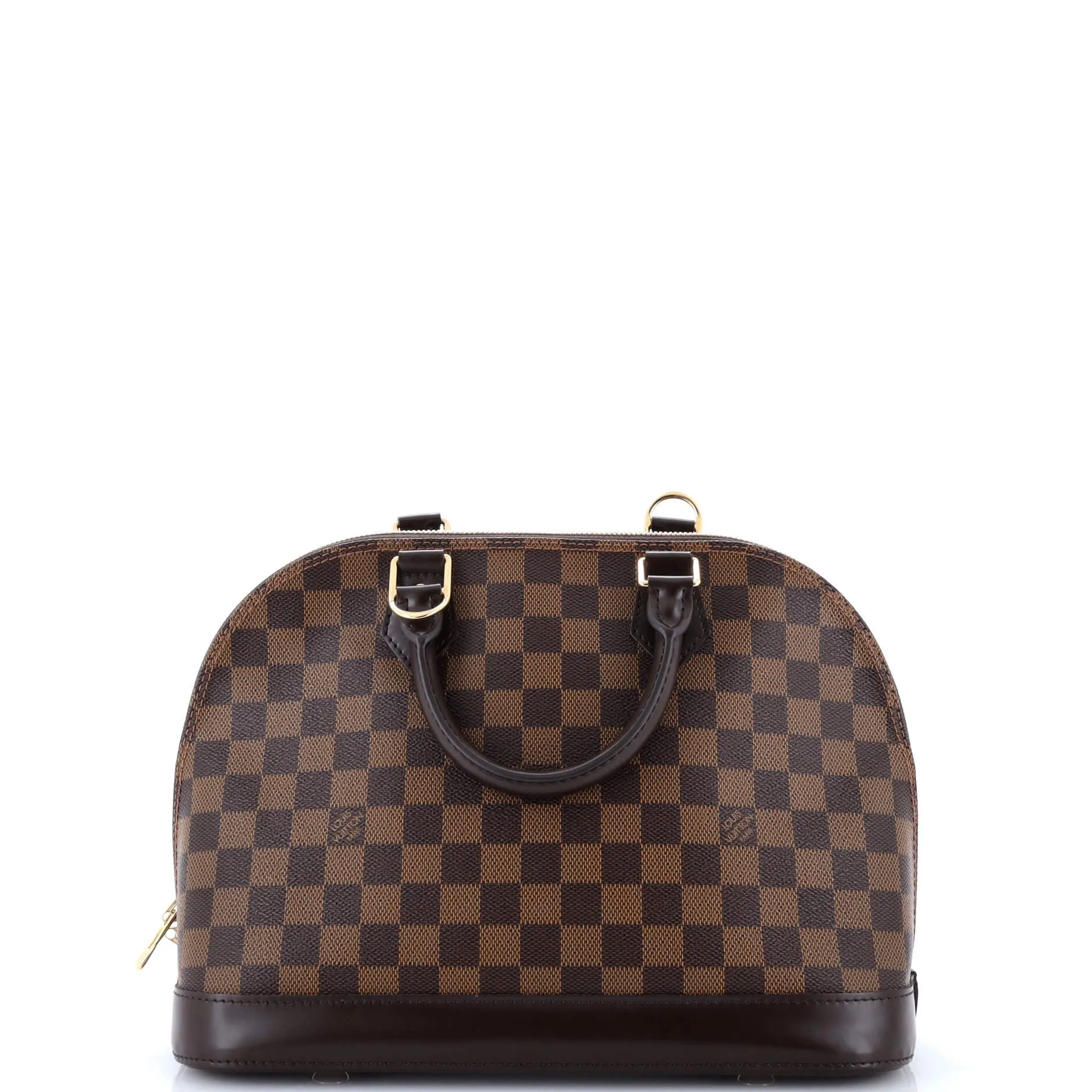 Pre-Loved Louis Vuitton Alma Handbag Damier PM sold by Zulily
