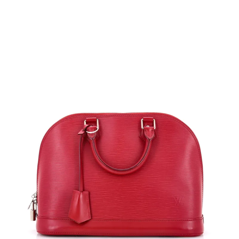 Pre-Loved Louis Vuitton Alma Handbag Epi Leather PM sold by Zulily