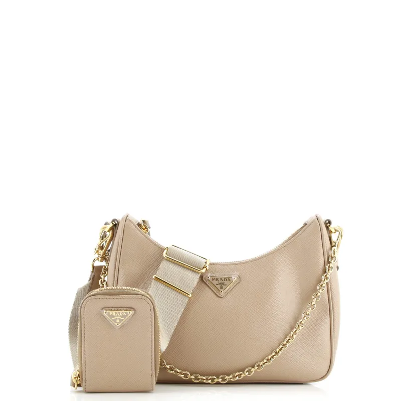 Pre-Loved Prada Re-Edition 2005 Shoulder Bag Saffiano Leather Small sold by Zulily