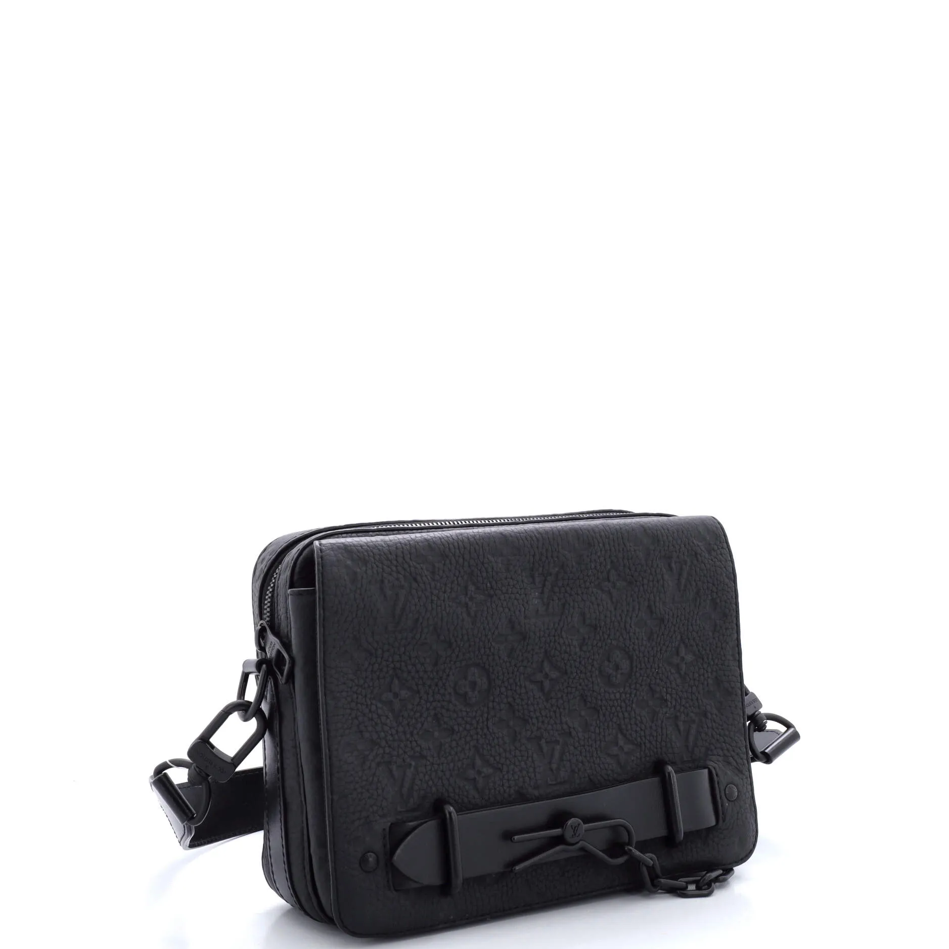 Pre-Loved Louis Vuitton Steamer Messenger Bag Monogram Taurillon Leather sold by Zulily product image thumbnail 2