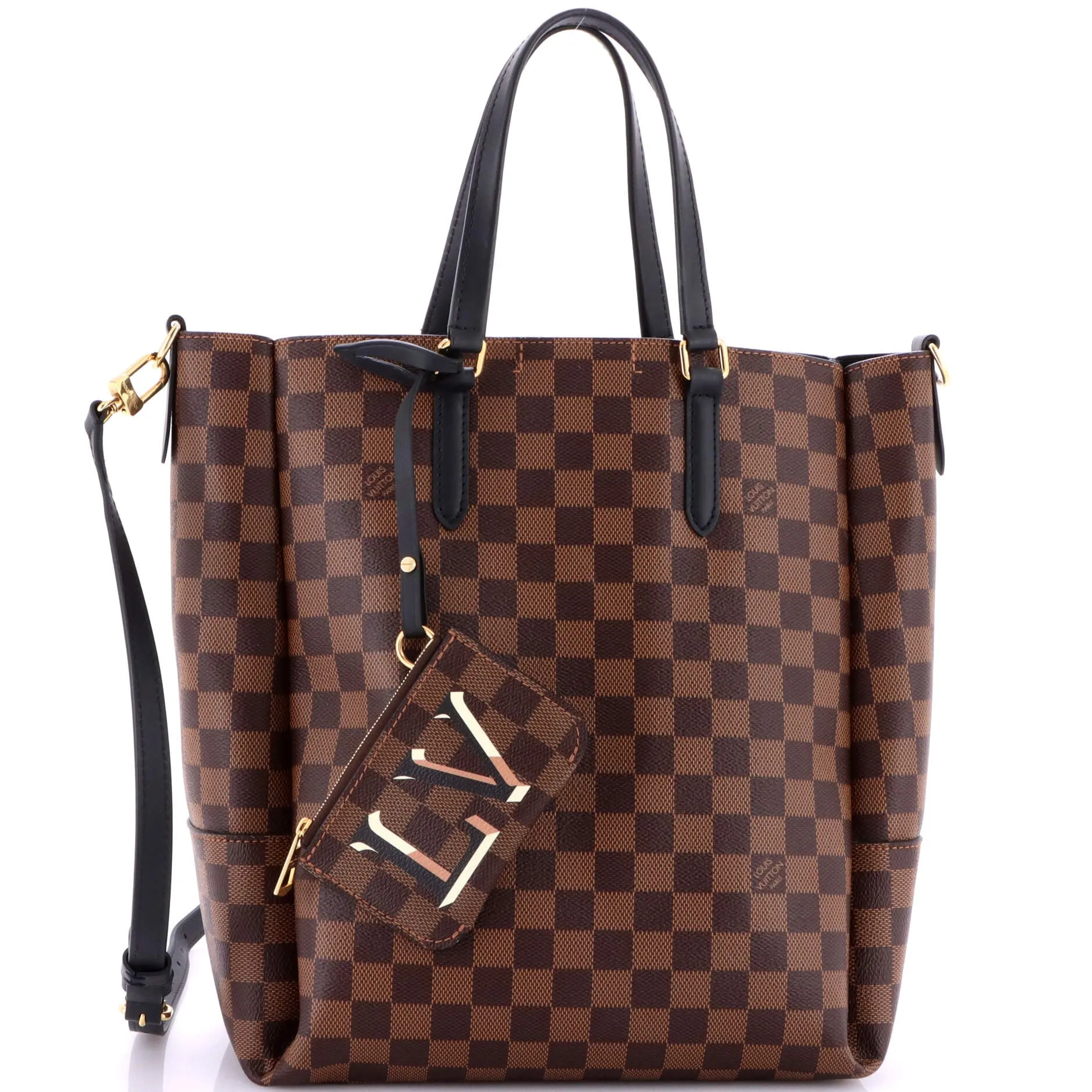 Pre-Loved Louis Vuitton Belmont Tote Damier MM sold by Zulily product image thumbnail 2