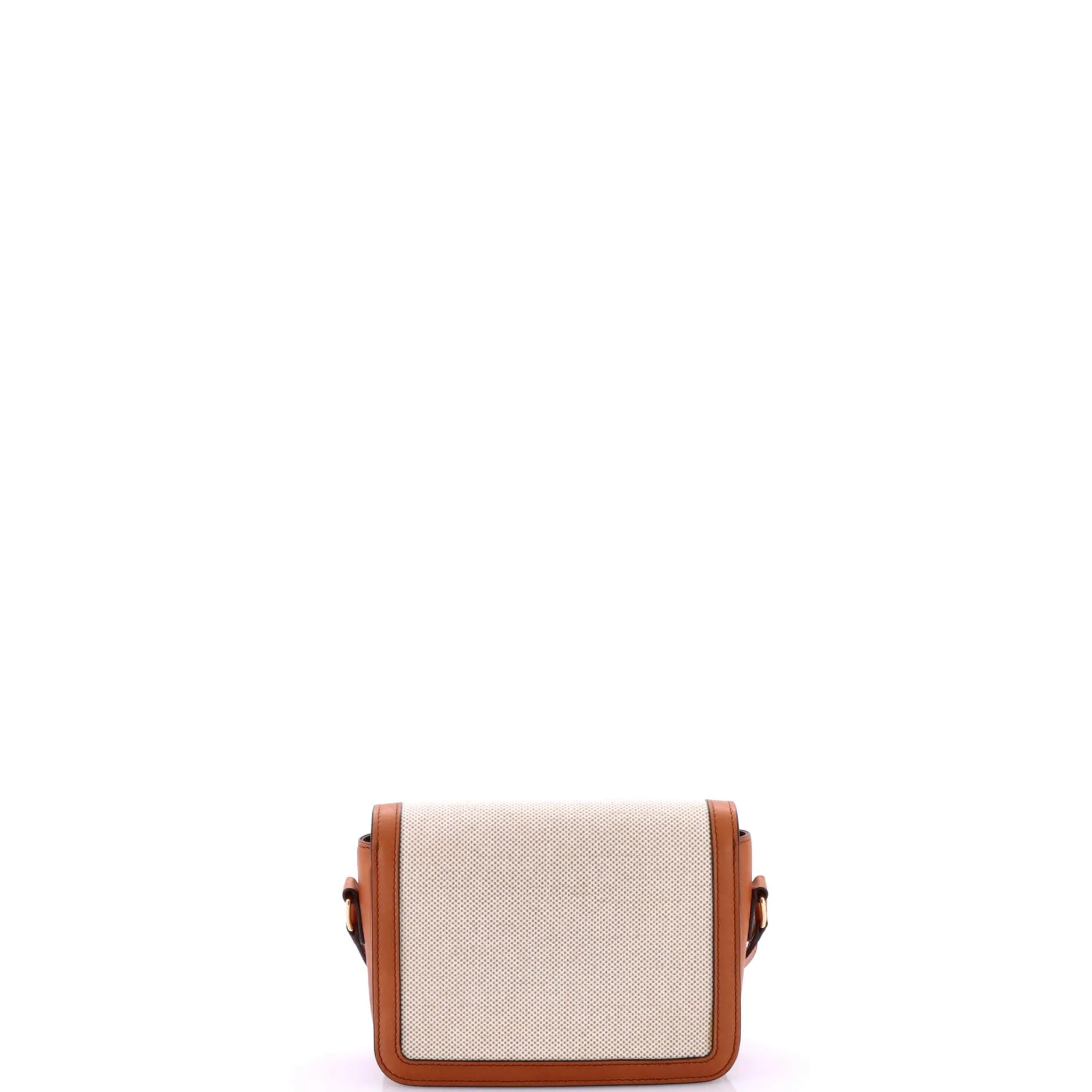 Pre-Loved Celine Triomphe Shoulder Bag Canvas with Leather Teen sold by Zulily product image thumbnail 3