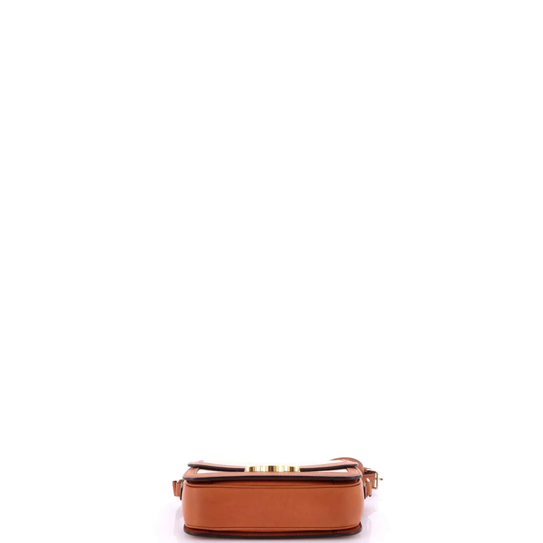 Pre-Loved Celine Triomphe Shoulder Bag Canvas with Leather Teen sold by Zulily product image thumbnail 4