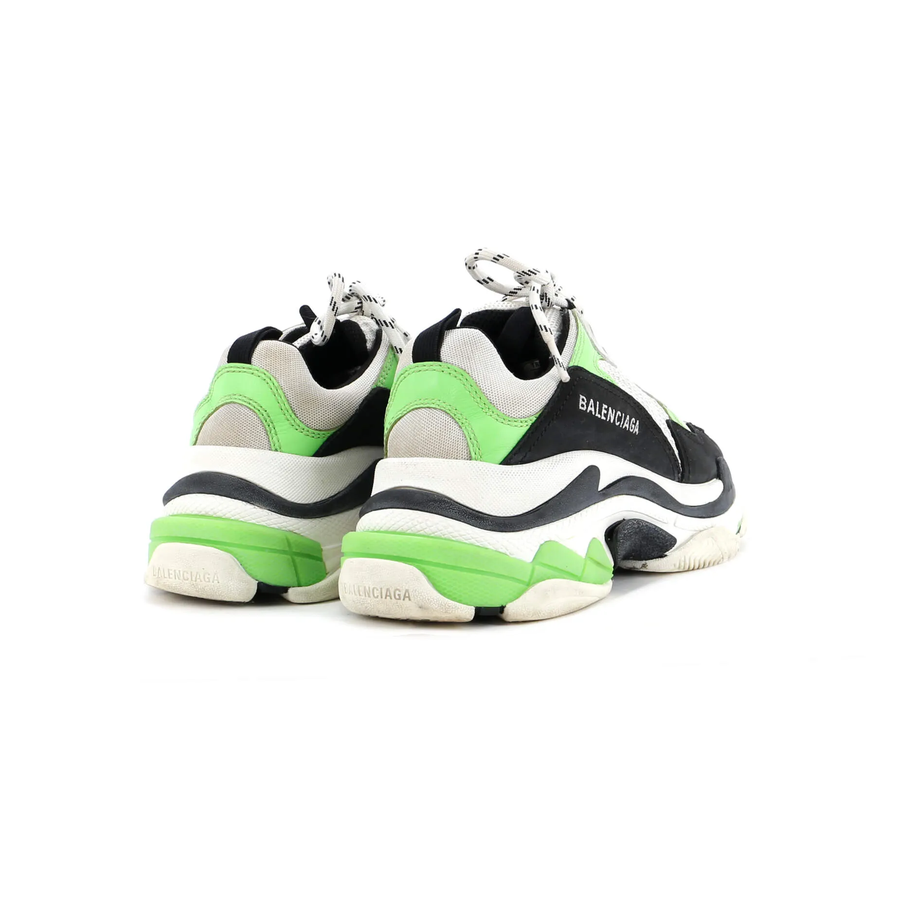 Pre-Loved Balenciaga Men's Triple S Sneakers Fabric and Mesh with Faux Leather sold by Zulily product image thumbnail 3