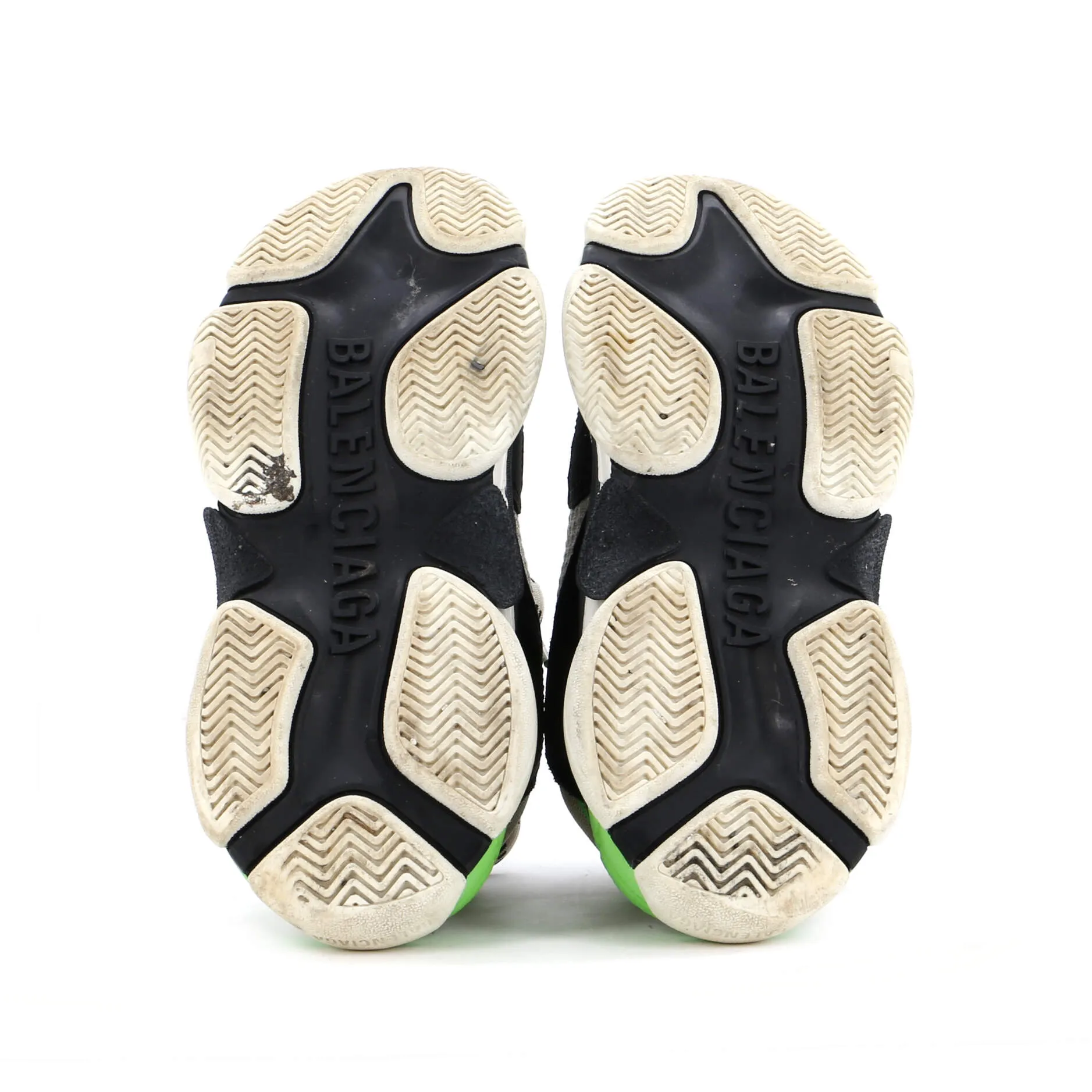 Pre-Loved Balenciaga Men's Triple S Sneakers Fabric and Mesh with Faux Leather sold by Zulily product image thumbnail 4