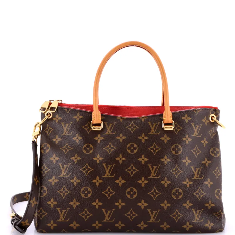 Pre-Loved Louis Vuitton Pallas Tote Monogram Canvas sold by Zulily