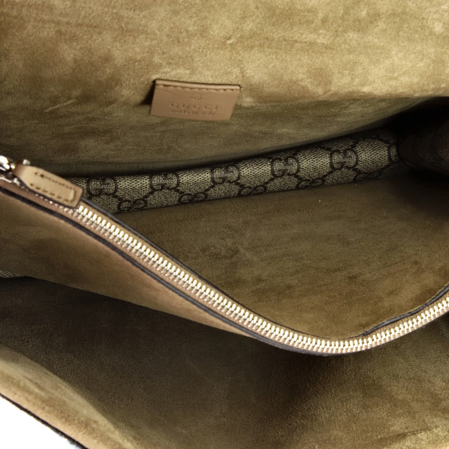 Pre-Loved Gucci Dionysus Bag Embellished GG Coated Canvas Medium sold by Zulily product image thumbnail 5