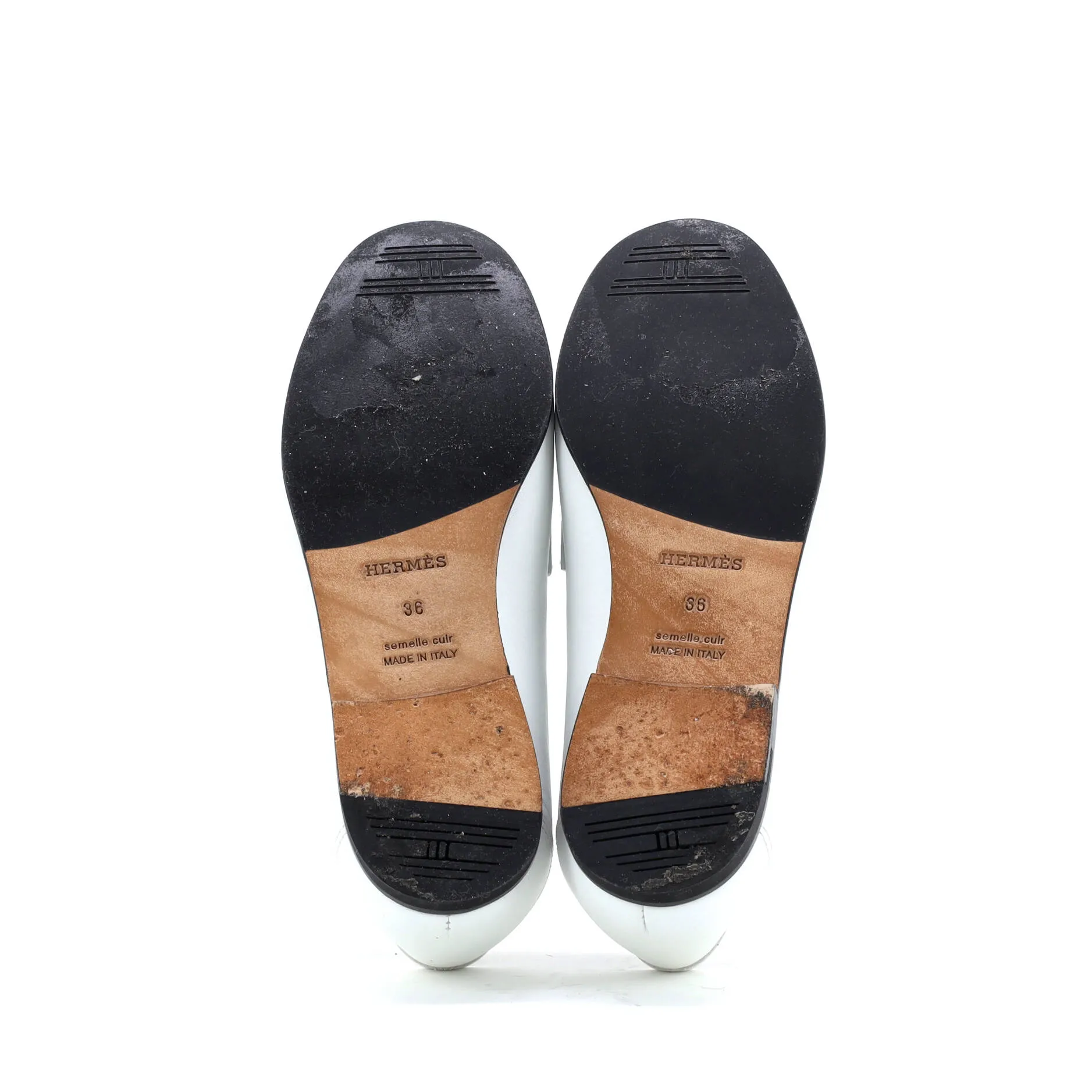 Pre-Loved Hermes Women's Colette Loafers Leather sold by Zulily product image thumbnail 4