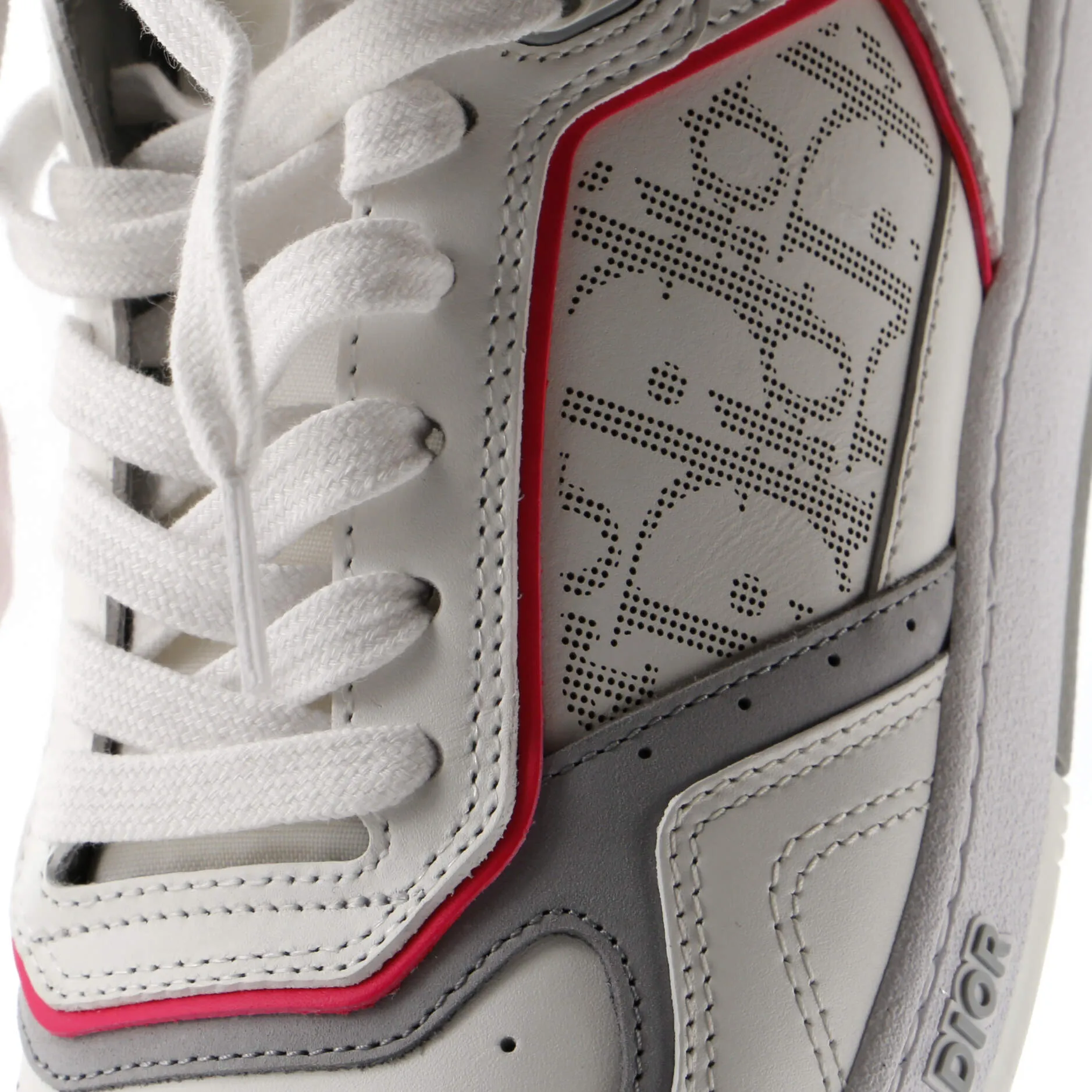 Pre-Loved Christian Dior Men's B27 Mid-Top Sneakers Leather with Oblique Galaxy Leather sold by Zulily product image thumbnail 5